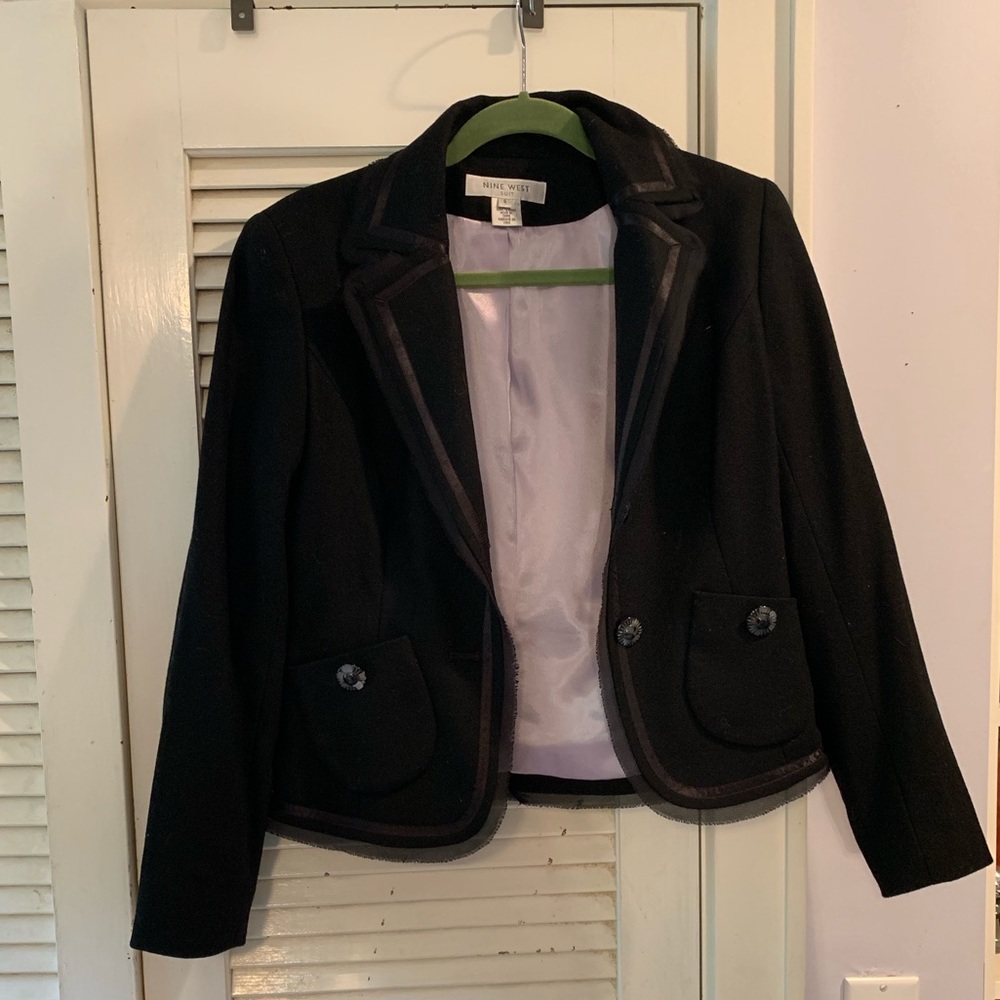 *VINTAGE* NINE WEST Wool Skirt Suit